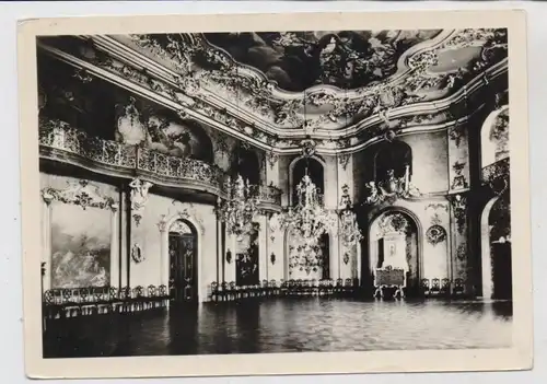 0-6820 RUDOLSTADT, Heidecksburg, Grosser Festsaal, 1953