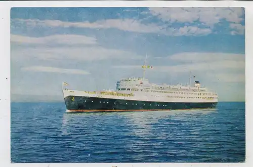 SCHIFFE - FÄHRE / Ferry, "EL DEZAIR", Paquebot, Algerie - Tunesie - Islas Baleares