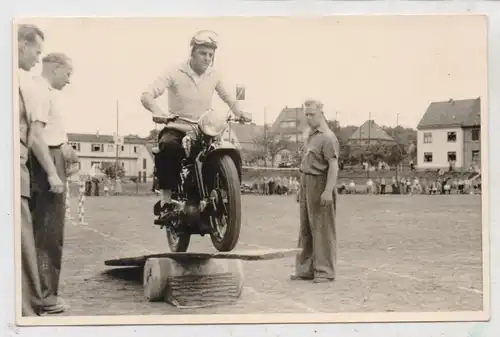 MOTORRAD - Geschicklichkeitsturnier, Photo - AK
