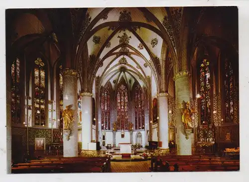 5483 BAD NEUENAHR - AHRWEILER, St. Laurentius Kirche Ahrweiler, innenansicht
