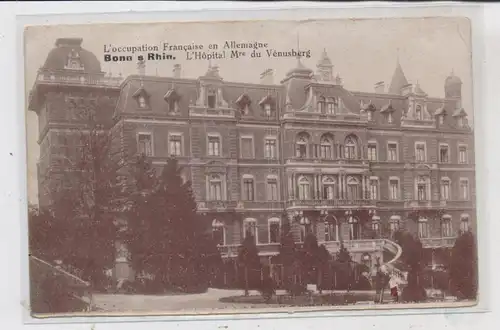 5300 BONN - VENUSBERG, Hospital, 1924, franz. Besetzung