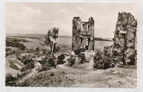 5580 TRABEN - TRARBACH, Ruine Grevenburg