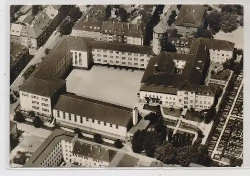 4300 ESSEN - HOLSTERHAUSEN, Kloster und Schule B.M.V., Bardelebenstrasse, Luftaufnahme