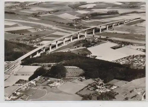 4300 ESSEN - KETTWIG - MINTARD, Ruhrtalbrücke, Luftaufnahme