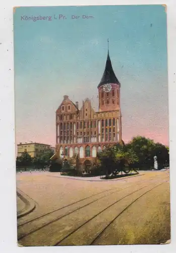 OSTPREUSSEN - KÖNIGSBERG / KALININGRAD, Dom, 1915, deutsche Feldpost