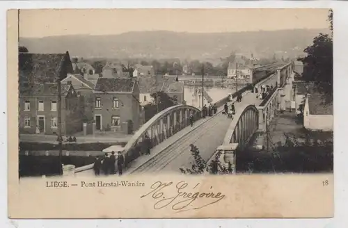 B 4040 HERSTAL, Pont Herstal - Wandre, 190...