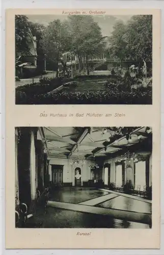 6552 BAD MÜNSTER am Stein, Kursaal / Kurgarten