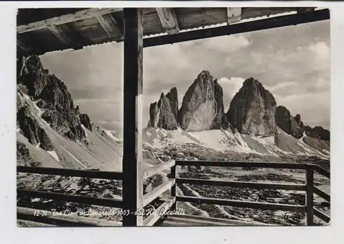 I 32041 AURONZO DI CADORE, Drei Zinnen, 1957