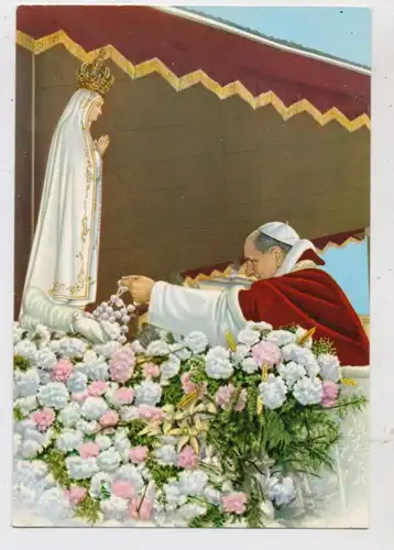 RELIGION - PÄPSTE, Paulo VI. in Fatima 13.5.1967