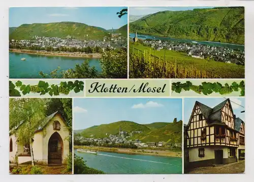5590 COCHEM - KLOTTEN, Mehrbild - AK