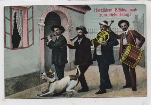 MUSIK - Geburtstagsständchen, 1910