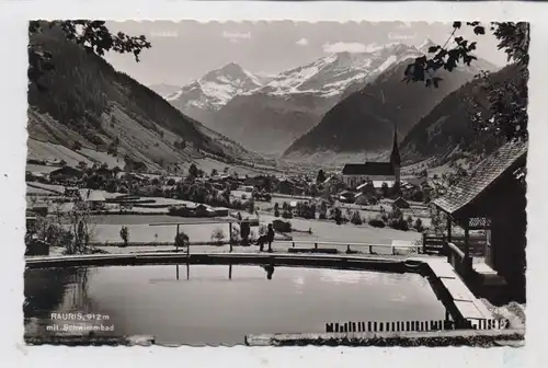 A 5661 RAURIS, Schwimmbad, 1956