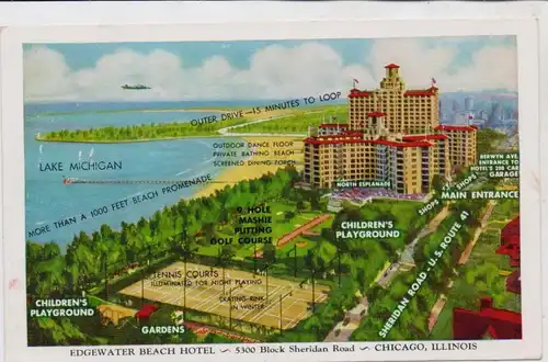 USA - ILLINOIS - CHICAGO, Edgewater Beach Hotel