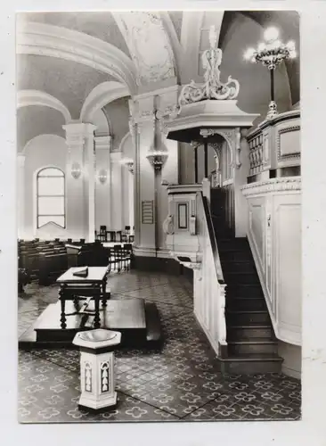 1000 BERLIN - FRIEDRICHSTADT, Franz. Friedrichstadtkirche, Innenansicht