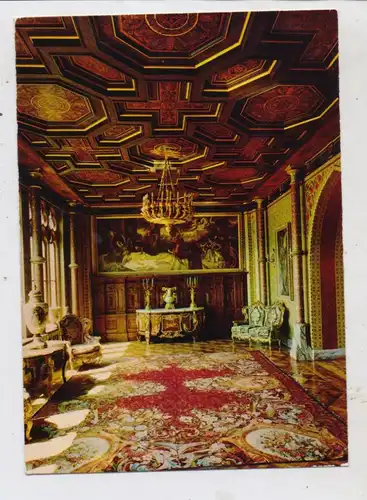5330 KÖNIGSWINTER, Drachenburg, Intariendecke mit Jean Henri Riesener - Kommode