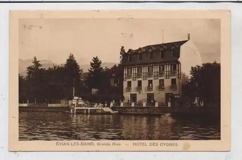 F 74500 EVIAN - LES - BAINS, Hotel des Cygnes, 1932