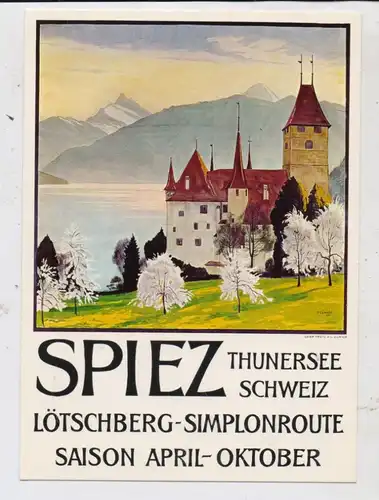 CH 3700 SPIEZ BE, Affiche