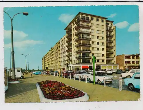 B 8620 NIEUWPOORT, aan zee, VOLKSWAGEN 1500, SIMCA