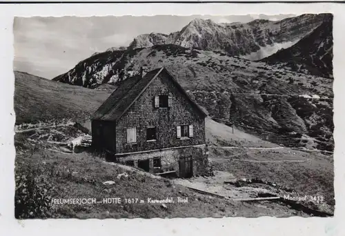 A 6213 EBEN - PERTISAU, Plumsjochhütte, 1957