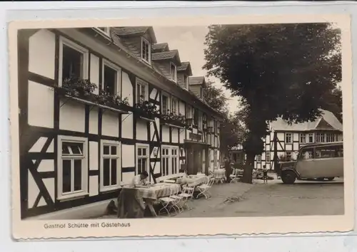 5948 SCHMALLENBERG - OBERKIRCHEN, Gasthof Schütte mit Gästehaus, Omnibus