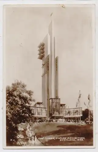 EXPO 1938 GLASGOW, Empire Exhibition, The Tower, Valentines
