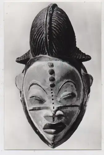 VÖLKERKUNDE / ETHNIC - Gabun - Tanzmaske M'pongwe - Stamm, Tropenmuseum Amsterdam