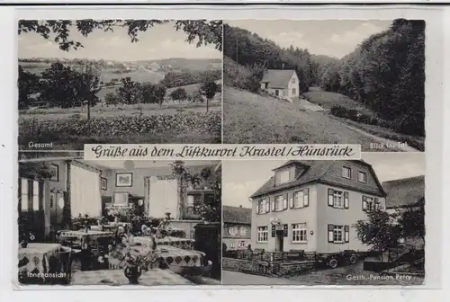 5448 KASTELLAUN - KRASTEL, Gastwirtschaft / Pension Petry