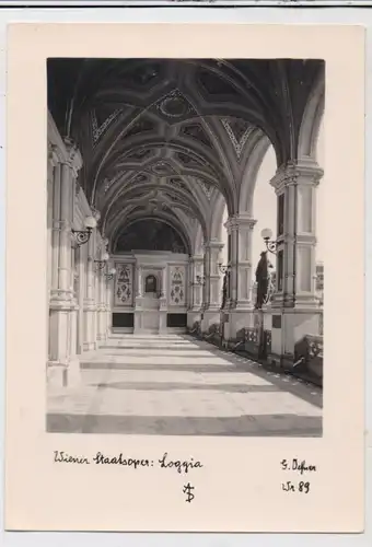 A 1000 WIEN, Staatsoper, Loggia