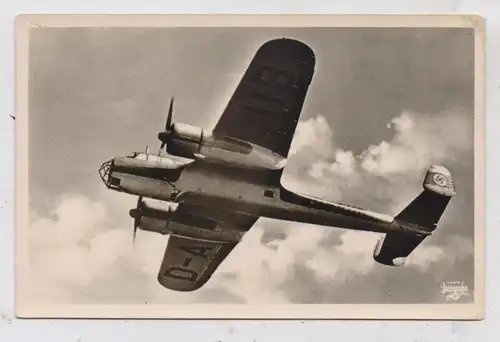 MILITÄR - 2.Weltkrieg, DORNIER 215 Kampfflugzeug, 1943, Verlag Horn - Gotha