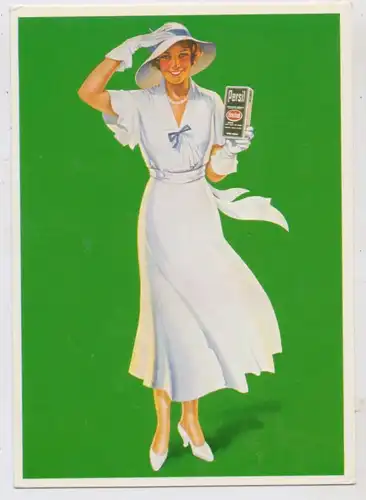 4000 DÜSSELDORF, HENKEL / PERSIL - Werbekarte, Repro