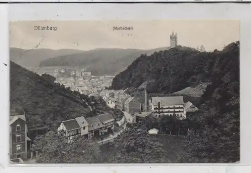 6340 DILLENBURG, Marbachtal, 1911