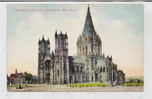 USA - NEW YORK CITY, Cathefral of St. John the Divine, 1912