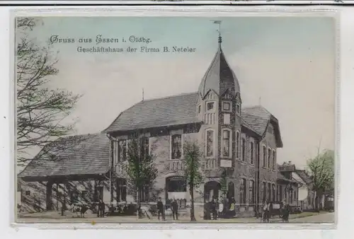 4572 ESSEN, Geschäftshaus der Firma B. Neteler, 1909, Verlag Glückstadt & Münden - Hamburg