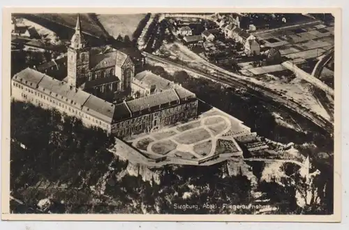 5200 SIEGBURG, Abtei und Umgebung, Fliegeraufnahme 1942
