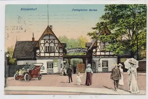 4000 DÜSSELDORF, Zoologischer Garten, Eingang, 1911