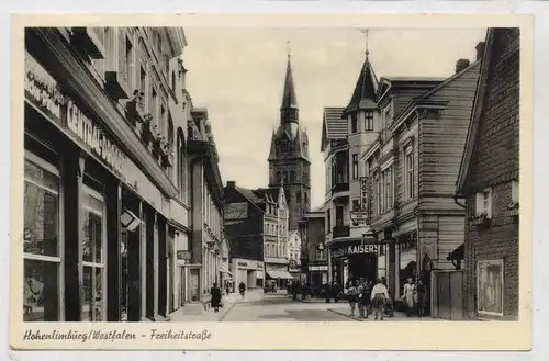 5800 HAGEN - HOHENLIMBURG, Freiheitstrasse, CENTRAL - DROGERIE, KAISER'S ....Hotel Westfäischer Hof