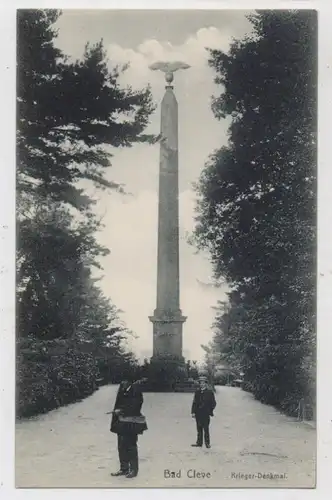 4190 KLEVE, Kriegerdenkmal, 1909, Labs
