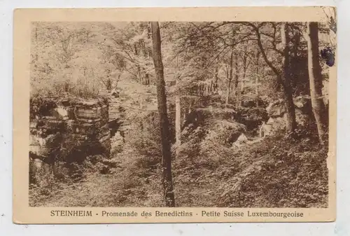 L 6585 ROSPORT - MOMPACH - STEINHEIM, Promenade des Benedictines, 1938, Verlag Gruber