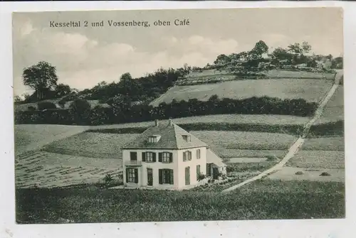 4193 KRANENBURG, Kesseltal 2 und Vossenberg, oben Cafe, 1928, Knipping - Cleve