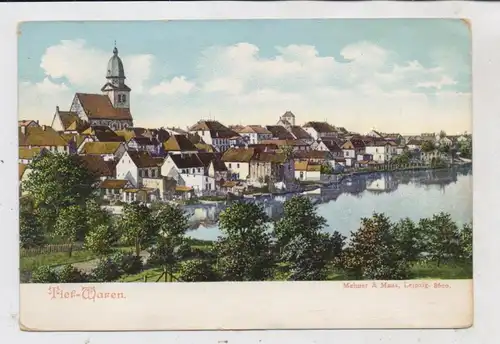 0-2060 WAREN / Müritz, Tief-Waren, ca. 1905