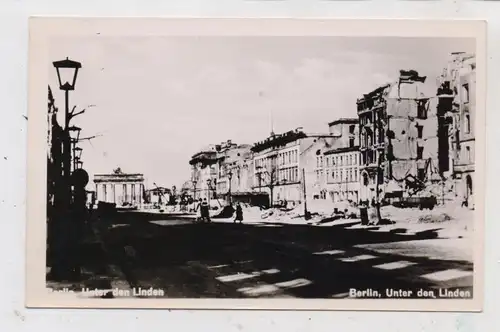 1000 BERLIN, Unter den Linden, Kriegsschäden