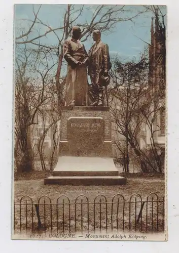 5000  KÖLN, KOLPING Denkmal, 20er Jahre während der franz. Besetzung