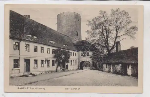 0-1824 NIEMEGK - RABENSTEIN, Der Burghof, Verlag Zernsdorf