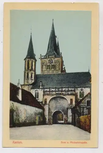 4232 XANTEN, Dom und Michaelskapelle, color, Verlag Bullmann