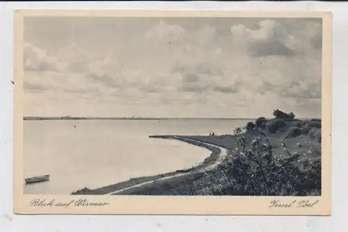 0-2404 KIRCHDORF / Insel Poel, Blick auf Wismar, Foto-Heinrich - Wismar