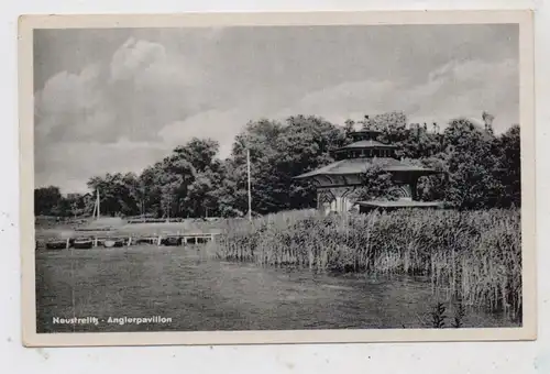 0-2080 NEUSTRELITZ, Anglerpavillon, 1956
