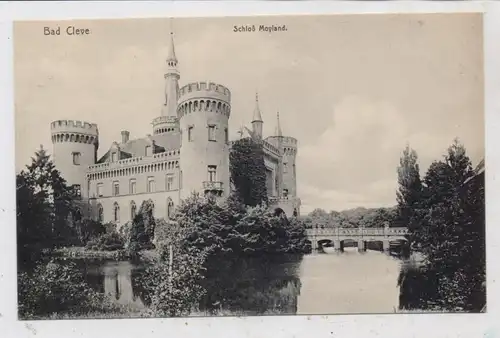 4194 BEDBURG - HAU, Schloß Moyland, 1911, Labs