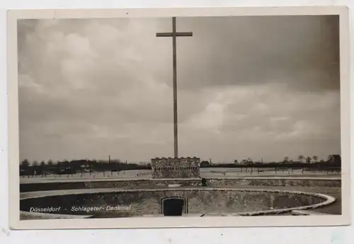 4000 DÜSSELDORF- DERENDORF, Schlegeter - Denkmal, Verlag Schnitzler - Düsseldorf