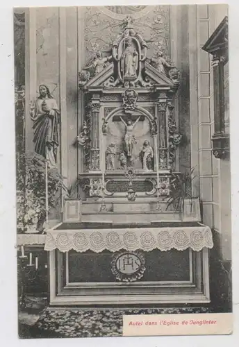 L 6110 JUNGLINSTER, Altar in der Kirche, Verlag Bernhoeft