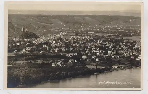 5300 BONN - BAD GODESBERG, Gesamtansicht von Königswinter